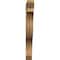 Ekena Millwork Funston Slat Rough Sawn Bracket, Western Red Cedar, 4"W x 36"D x 36"H BKT04X36X36FST06RWR - alternate 3